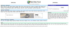Desktop Screenshot of bestcitiestravel.com